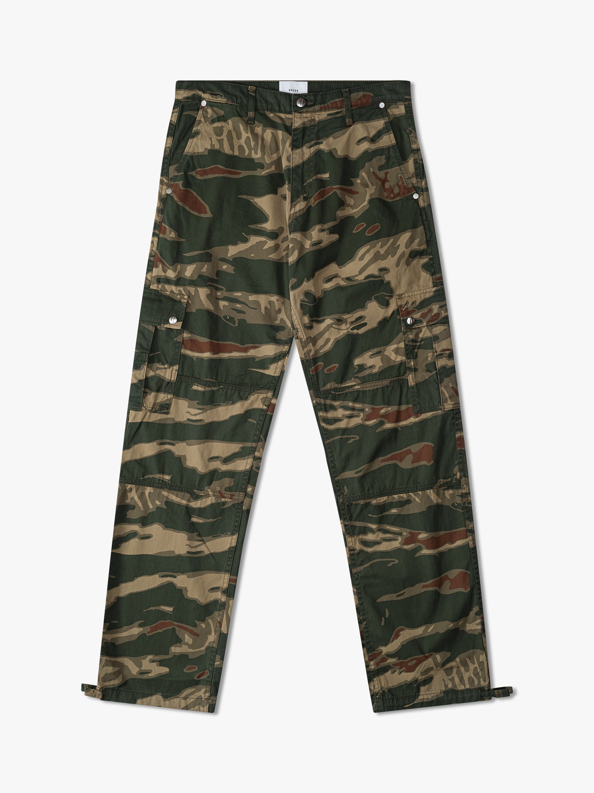 RHUDE] MOTO PANTS CAMO イージーモトパンツ S-