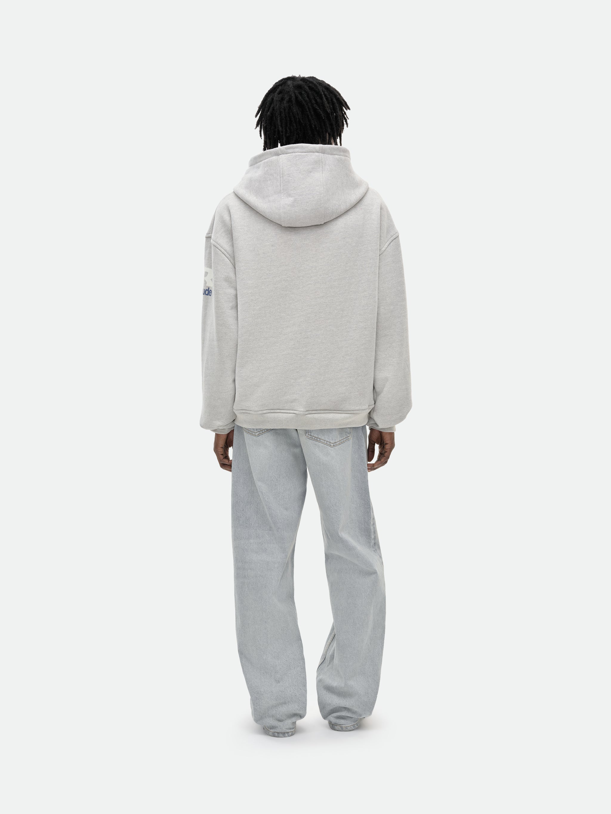 RHUDE RACING ZIP-UP HOODIE