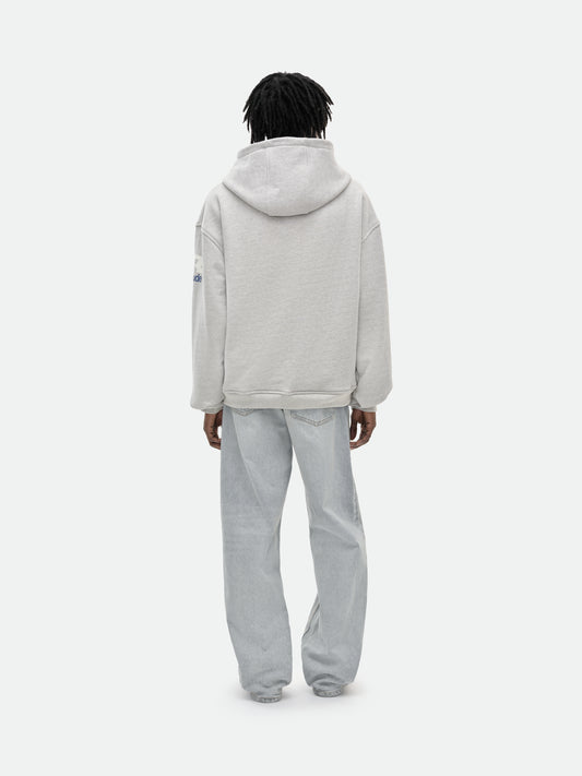 RHUDE RACING ZIP-UP HOODIE