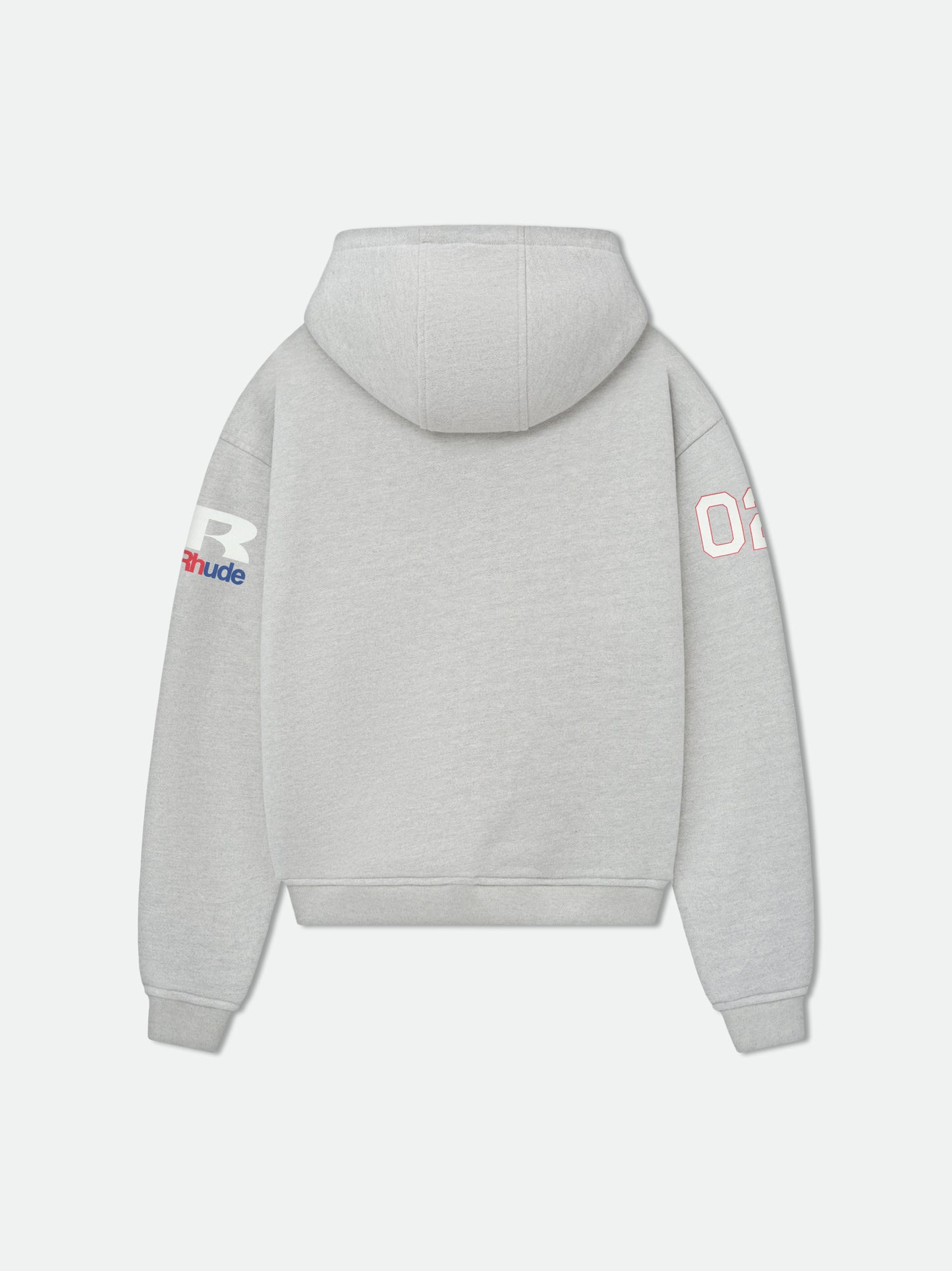 RHUDE RACING ZIP-UP HOODIE