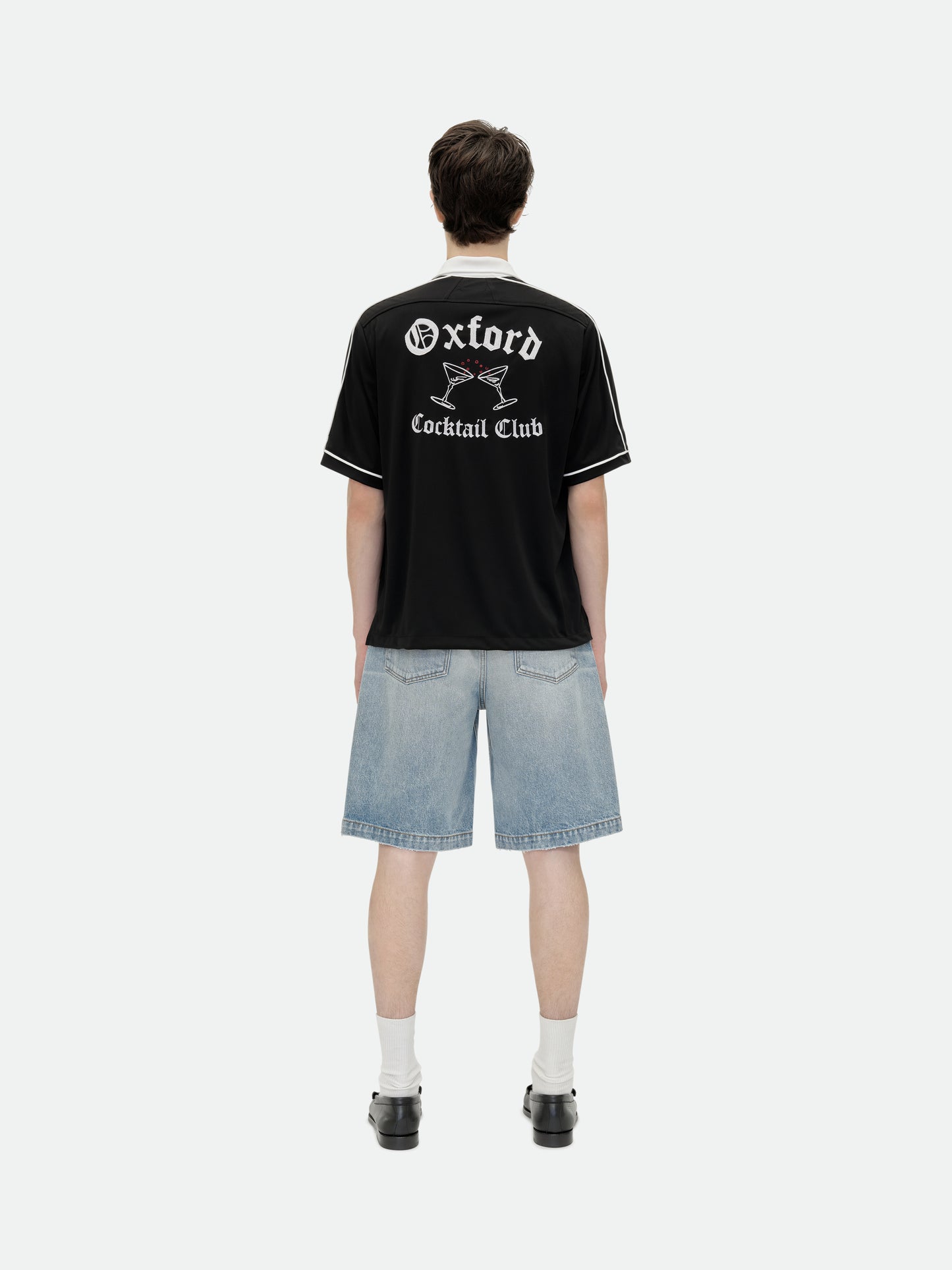 OXFORD COCKTAIL CLUB BOWLING SHIRT