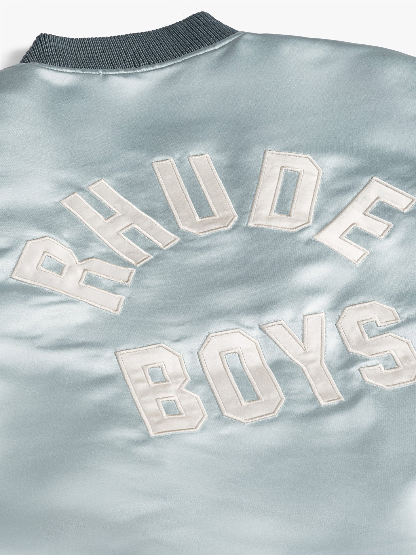 RHUDE BOYS 02 SATIN BOMBER