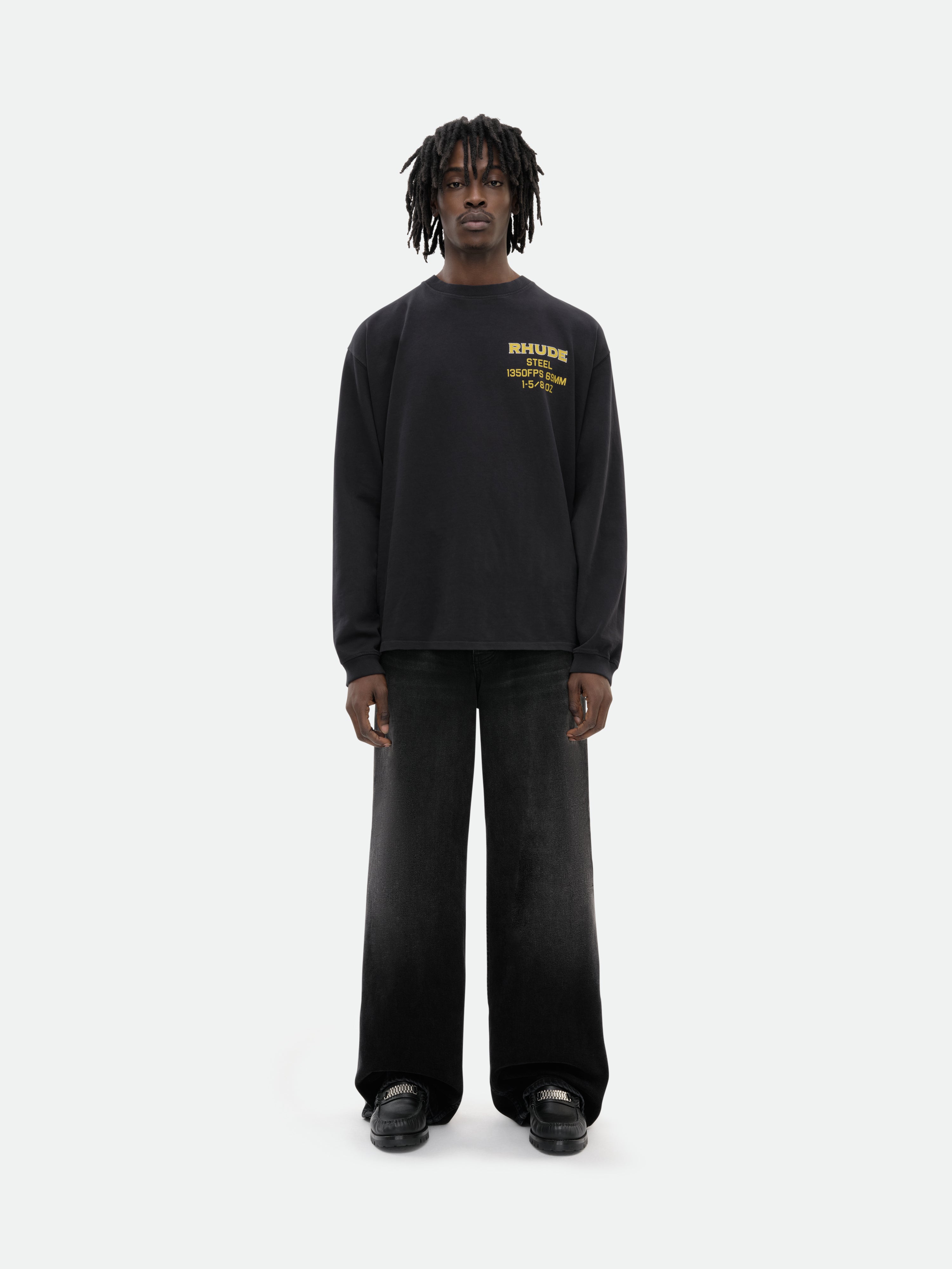 RHUDE STEEL LS TEE