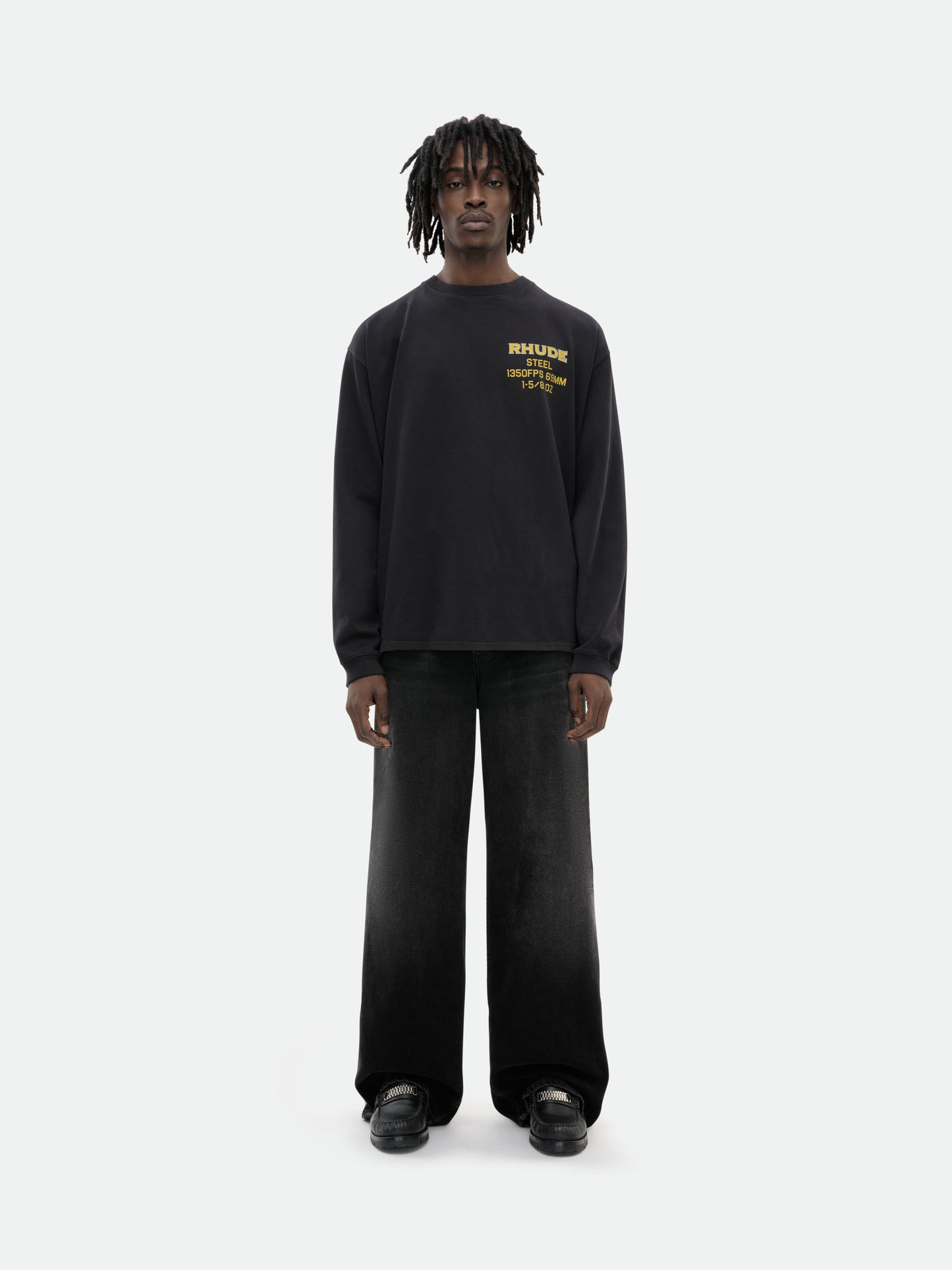 RHUDE STEEL LS TEE