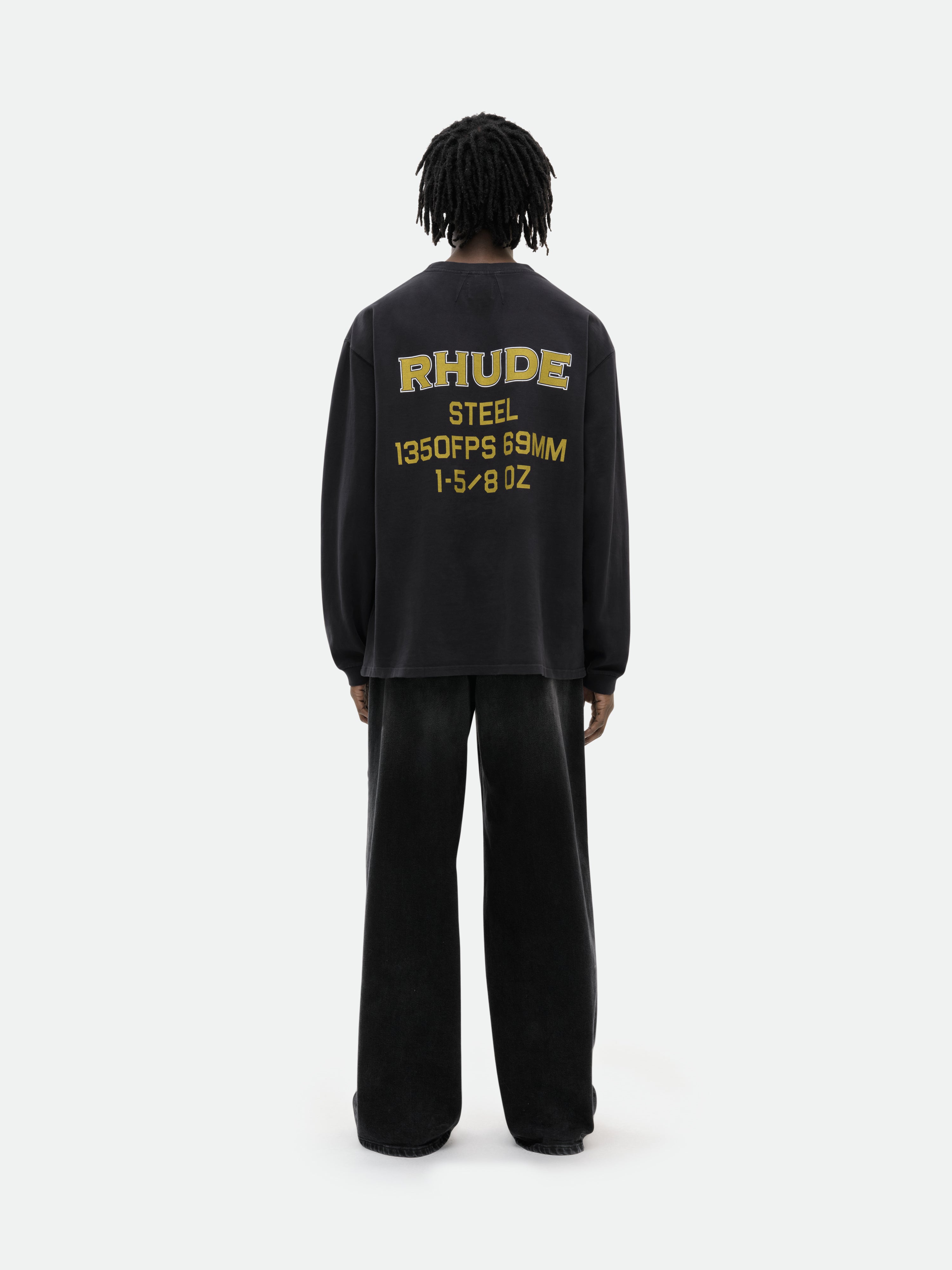 RHUDE STEEL LS TEE