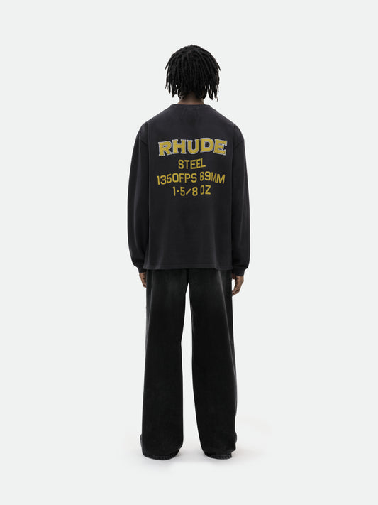 RHUDE STEEL LS TEE