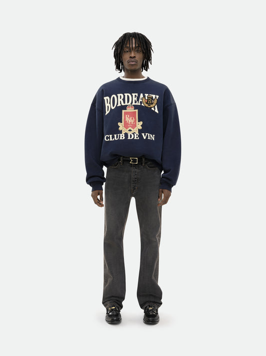 BORDEAUX CREWNECK