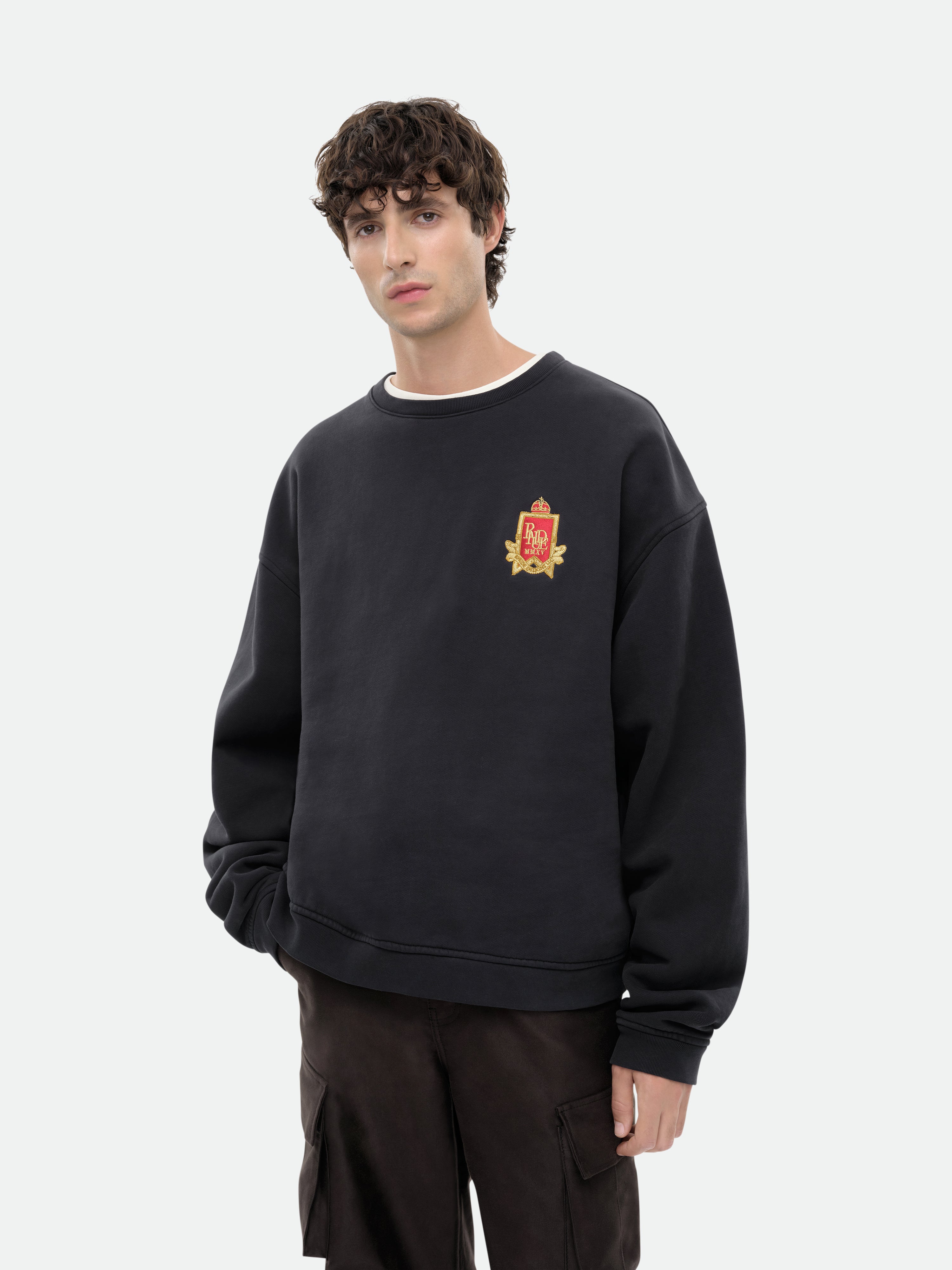 RHUDE CREST CREWNECK