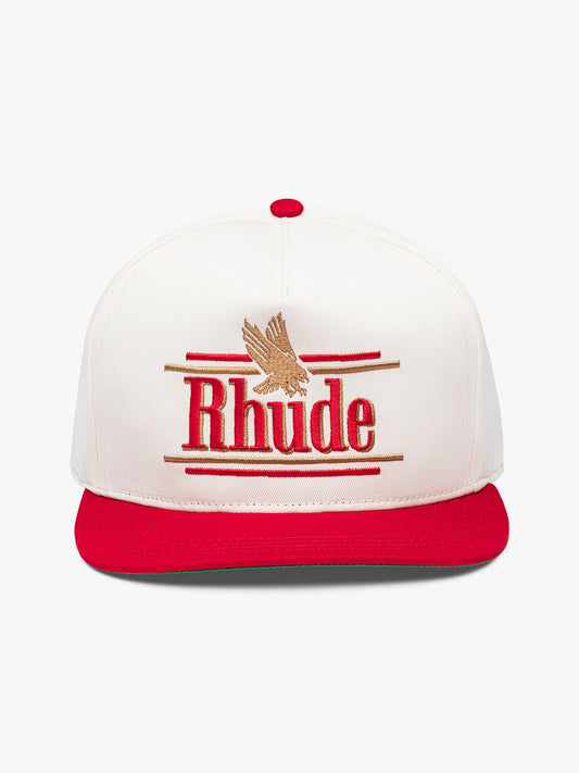 Red Wolf Eagle 3D Embroidered Snapback Rhude Baseball Cap Casual Fitted Hat  For Men And Women From Qiuti18, $10.2