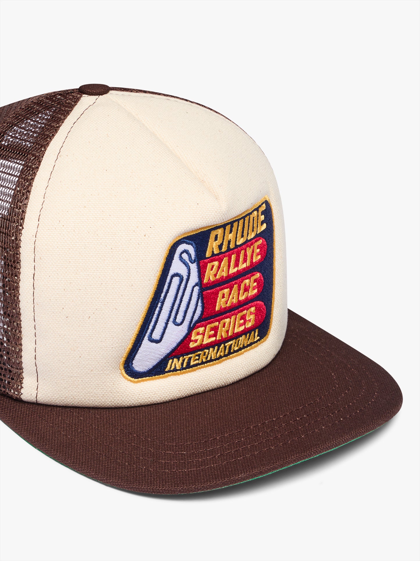 RACE SERIES WASHED TRUCKER HAT