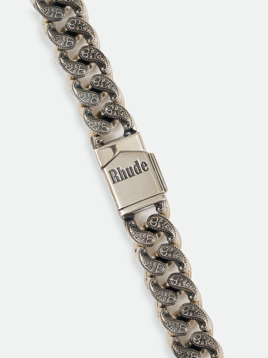 PAISLEY CUBAN LINK BRACELET