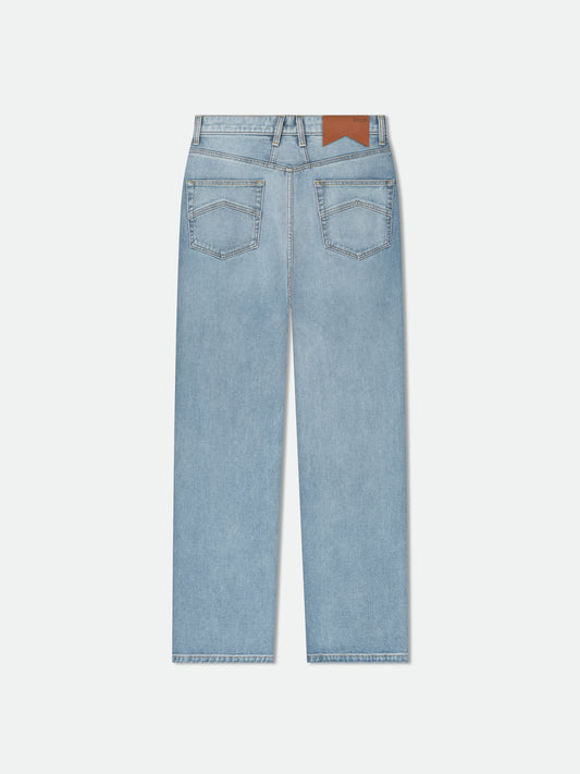 "PACK" LOGO WIDE LEG DENIM