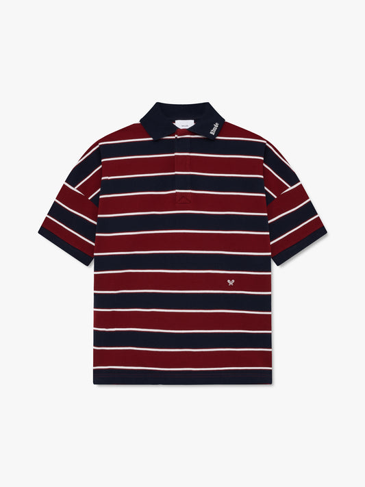 FONTAINE STRIPED SS POLO SHIRT