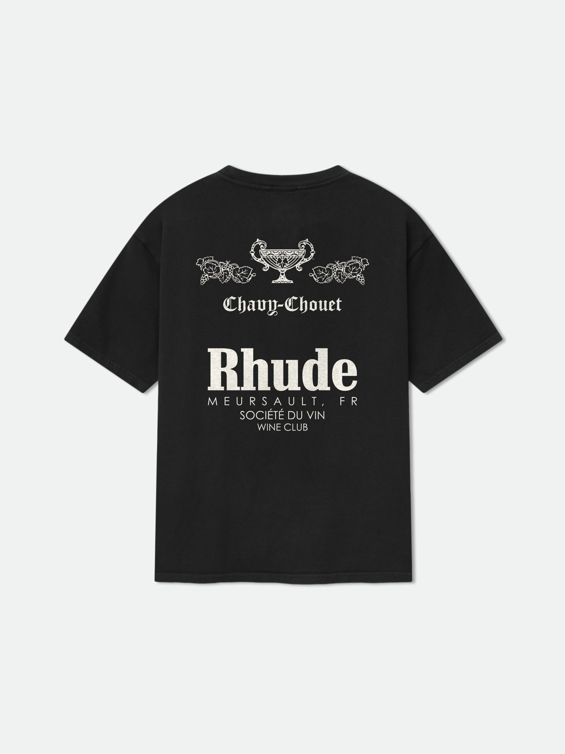 RHUDE x DOMAINE CHAVY-CHOUET TEE – R H U D E