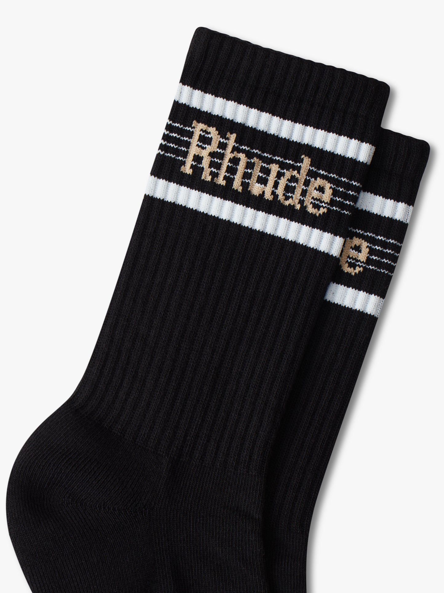LOGO STRIPE SPORT SOCK