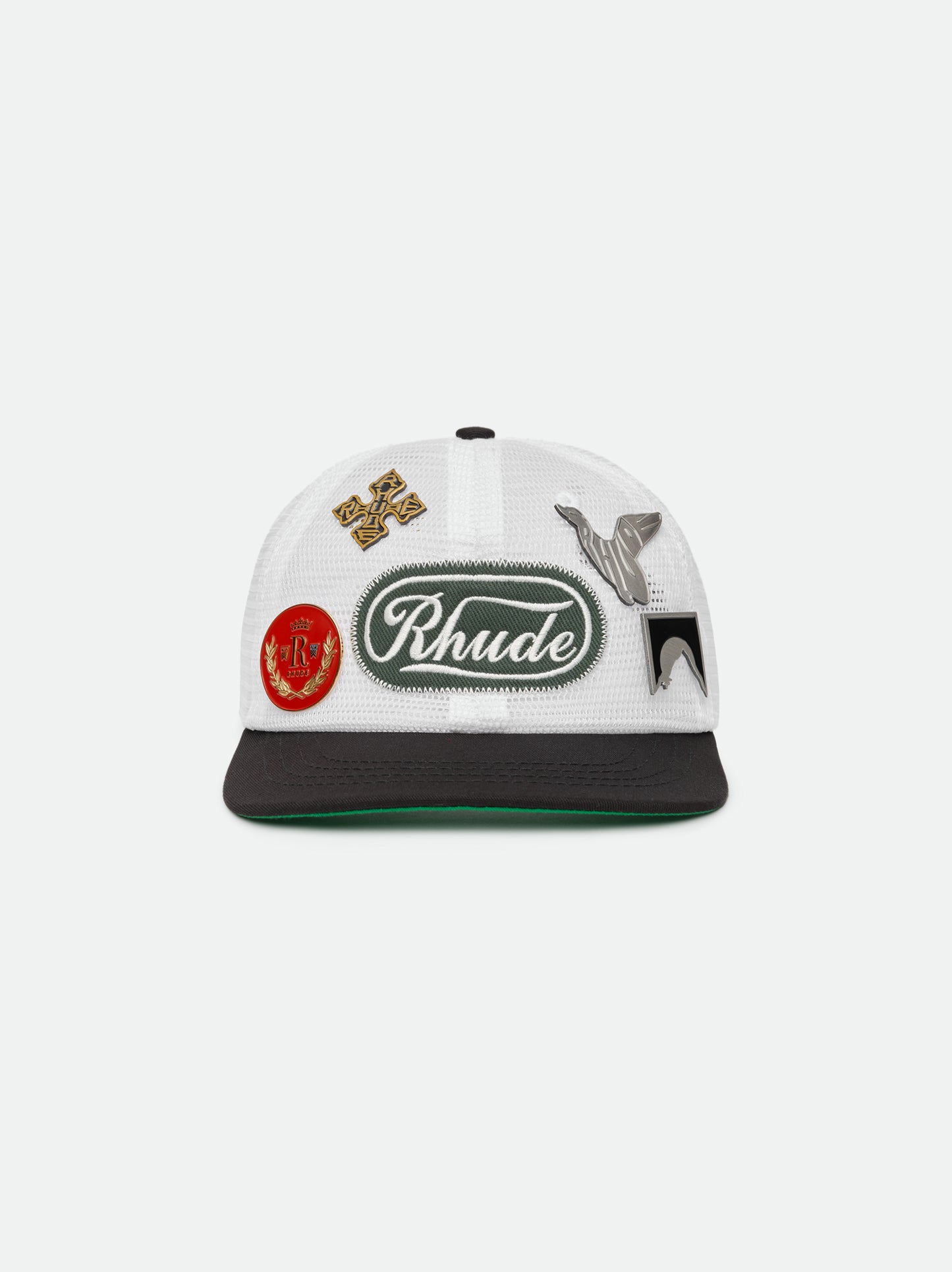 RHUDE PATCH MESH TRUCKER HAT