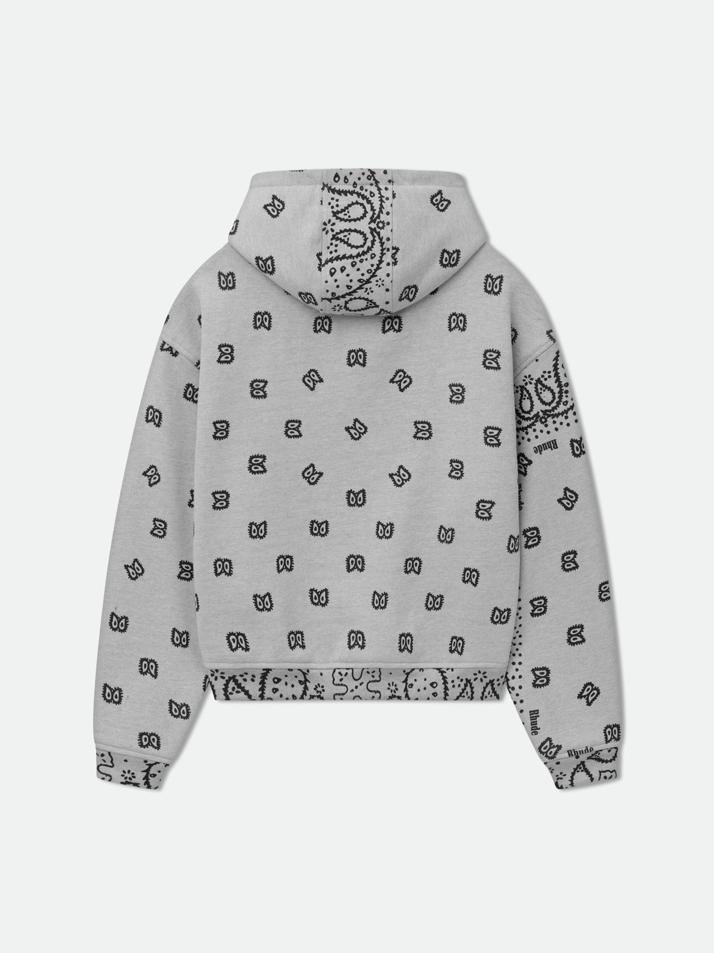 BANDANA PRINT HOODIE