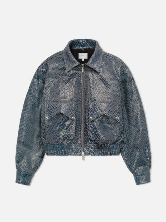 BLUE CROCODILE PILOT JACKET