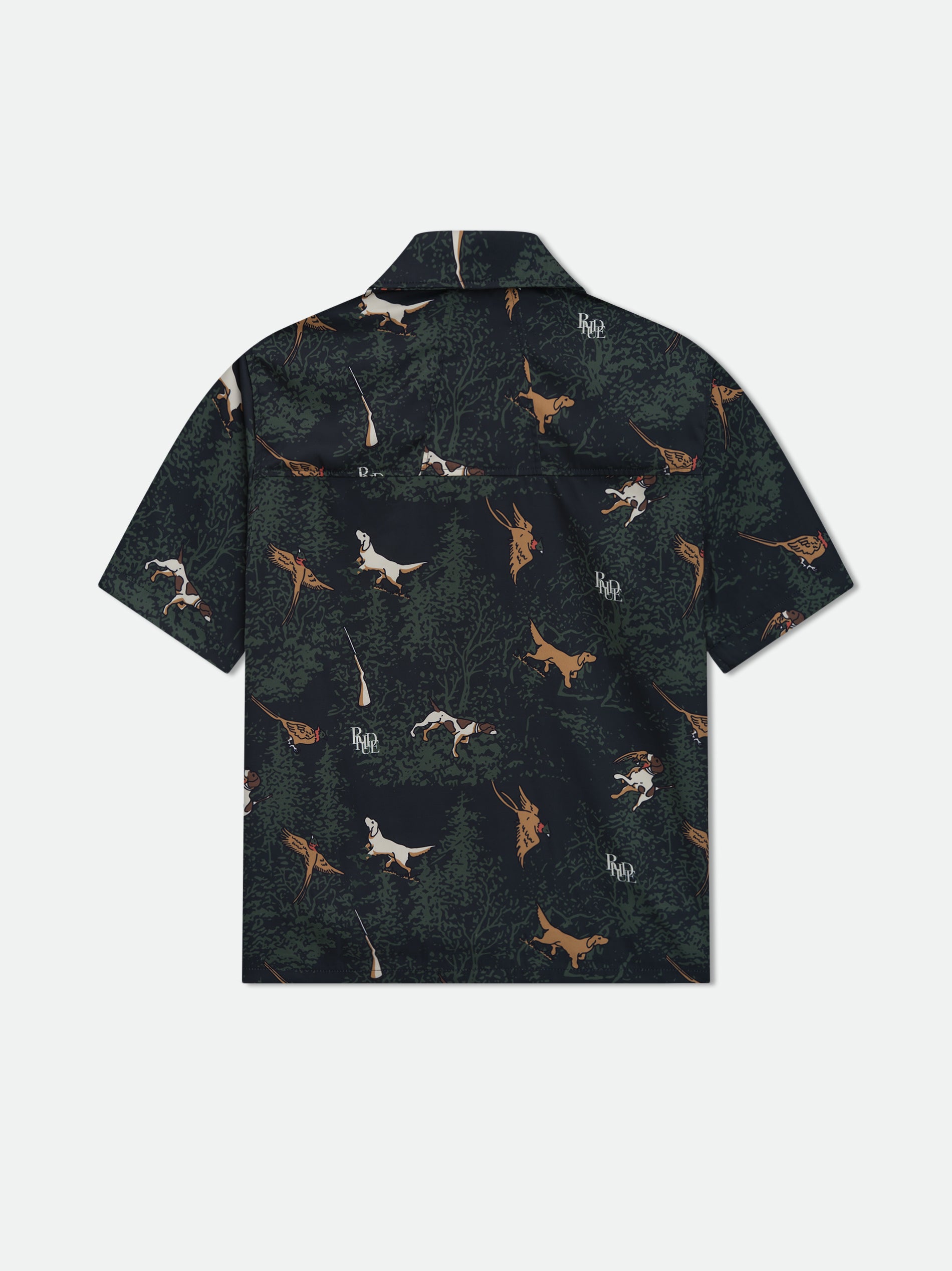 SCRAMBLE DOG PRINT SHIRT