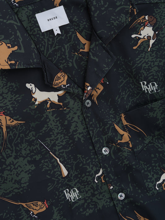 SCRAMBLE DOG PRINT SHIRT