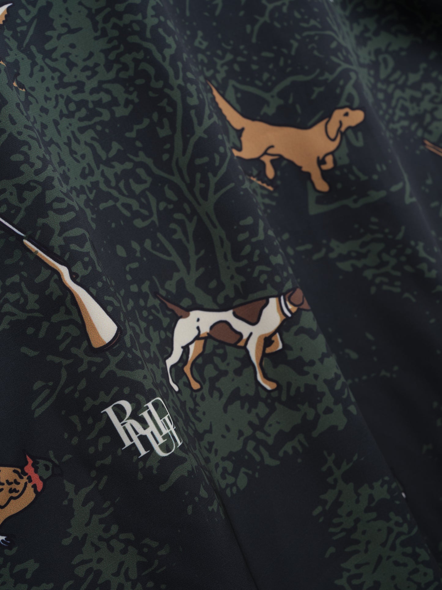 SCRAMBLE DOG PRINT SHIRT