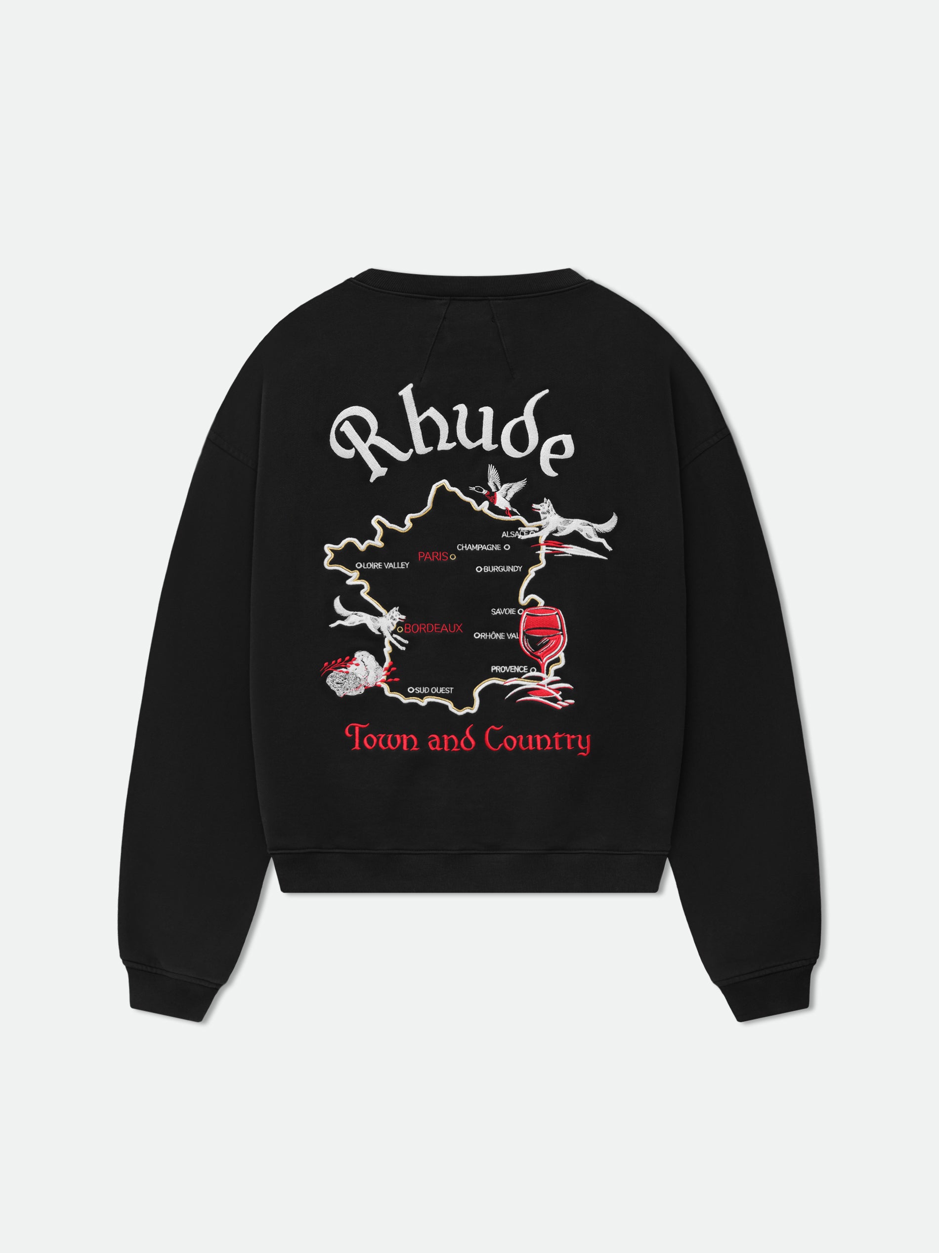 WINE COUNTRY CREWNECK R H U D E