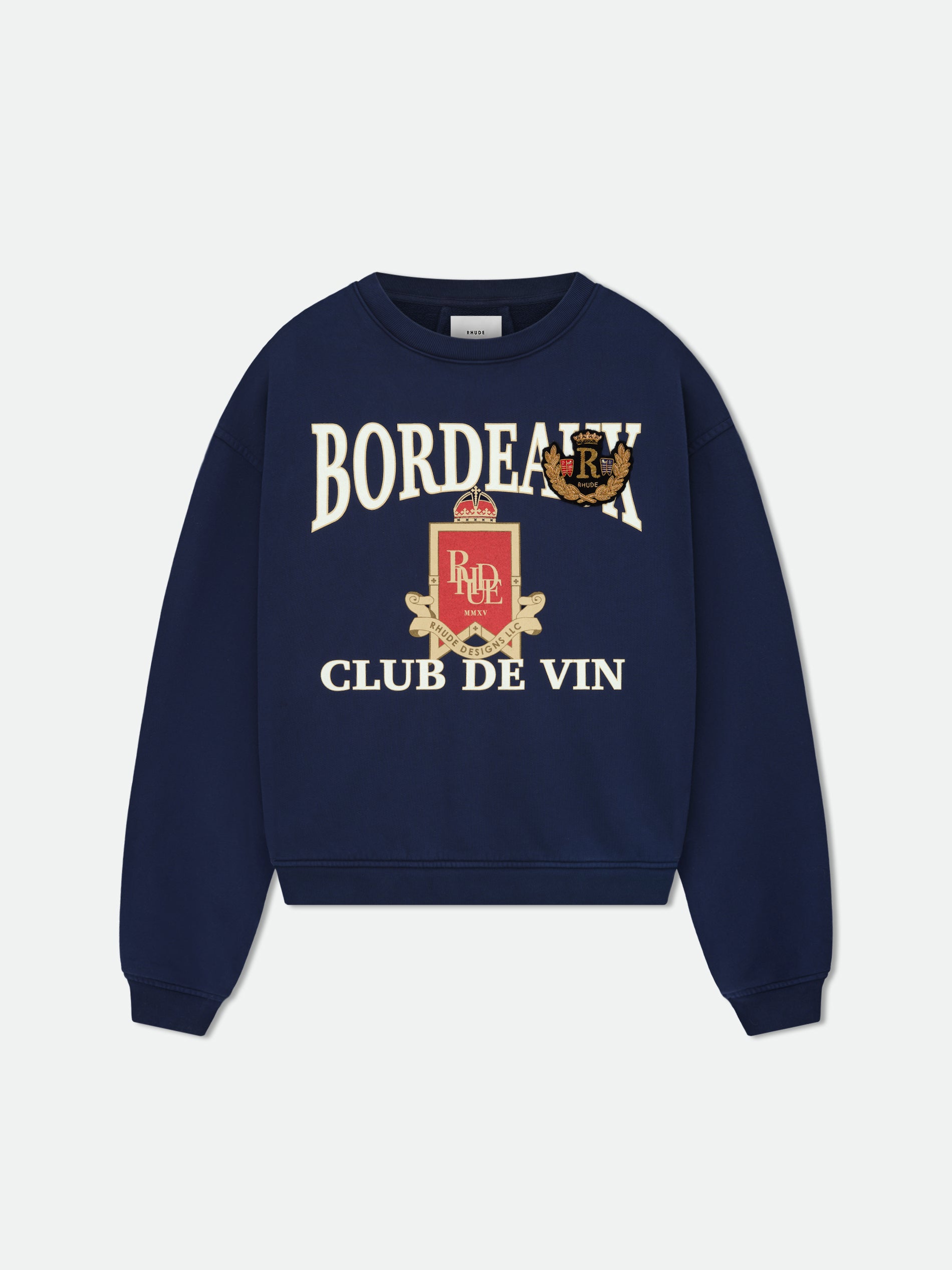 BORDEAUX CREWNECK