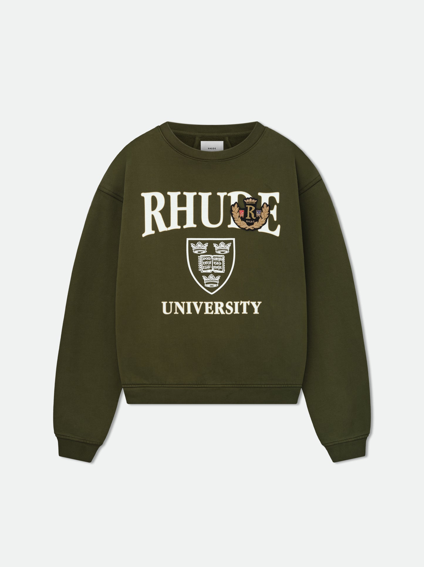 RHUDE OXFORD CREWNECK