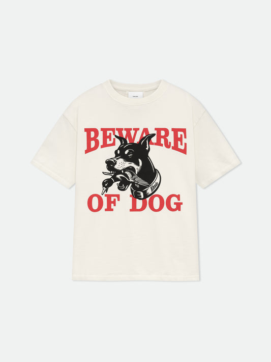 WARNING LOGO TEE