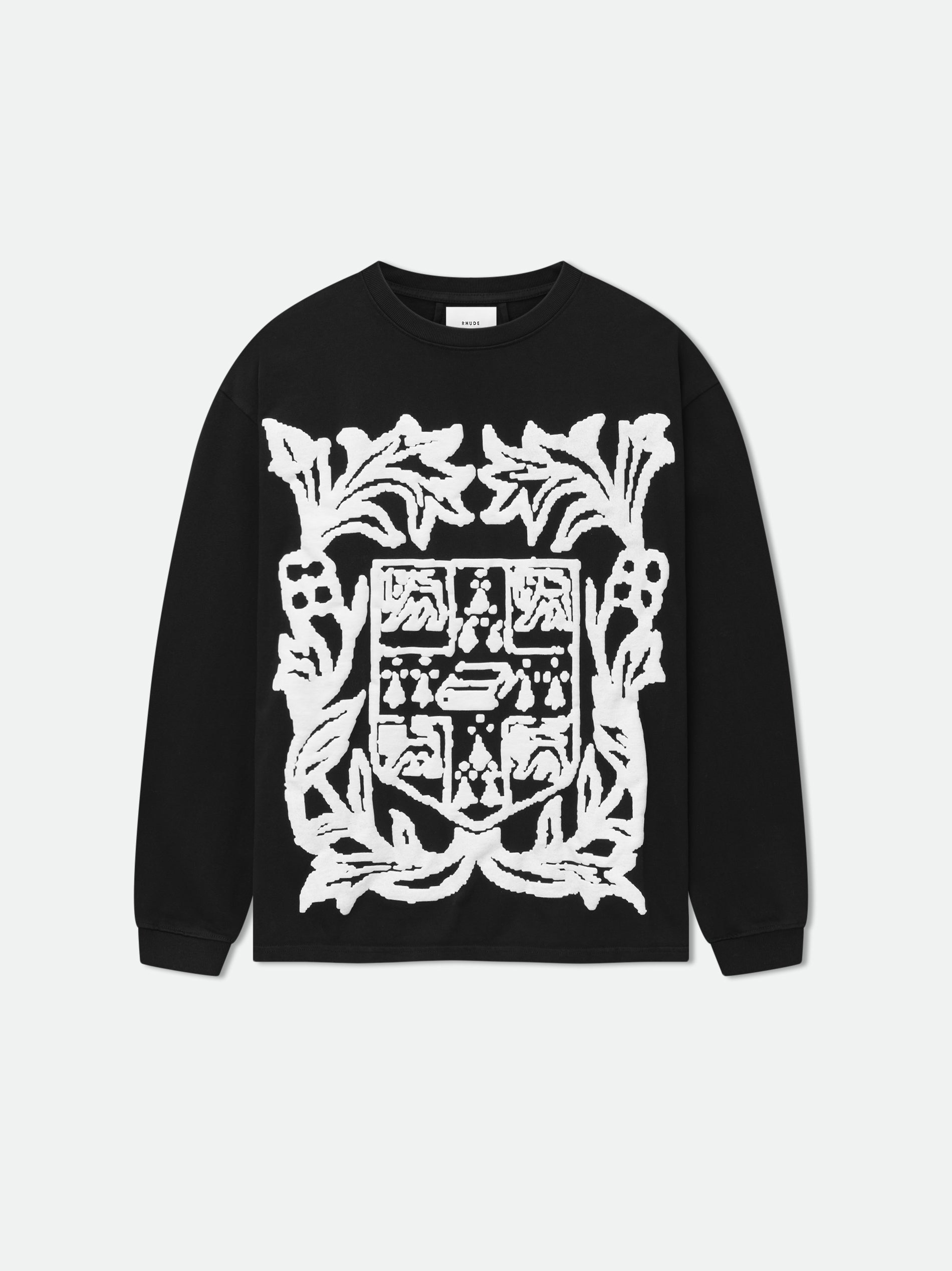 RHUDE VERITAS CREST LS TEE