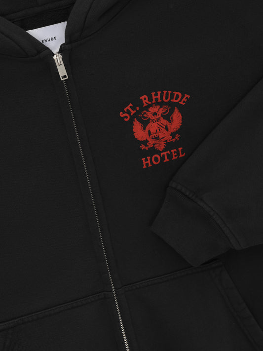ST. RHUDE SEAL ZIP-UP HOODIE