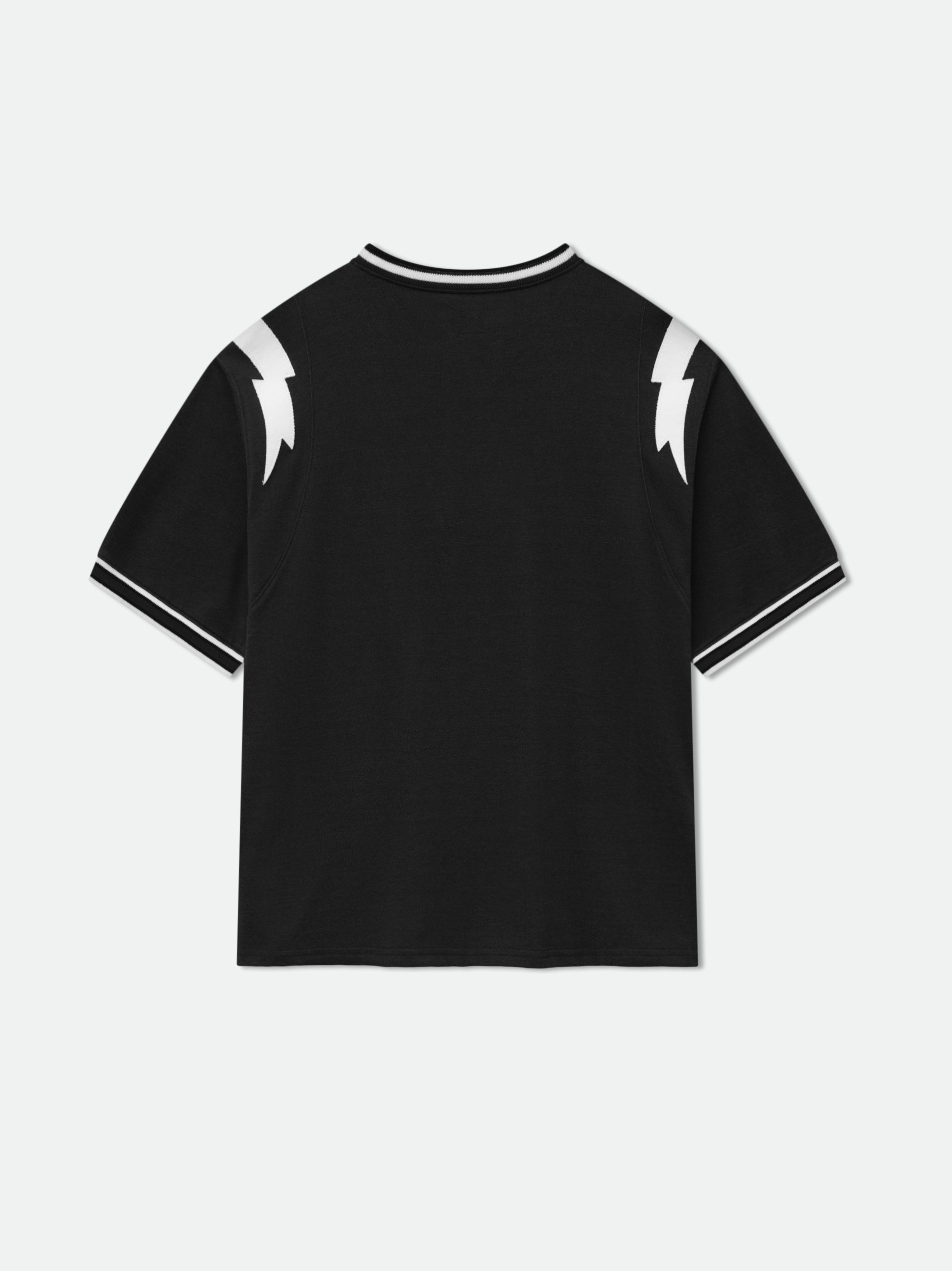 RHUDE LIGHTNING RINGER JERSEY TEE