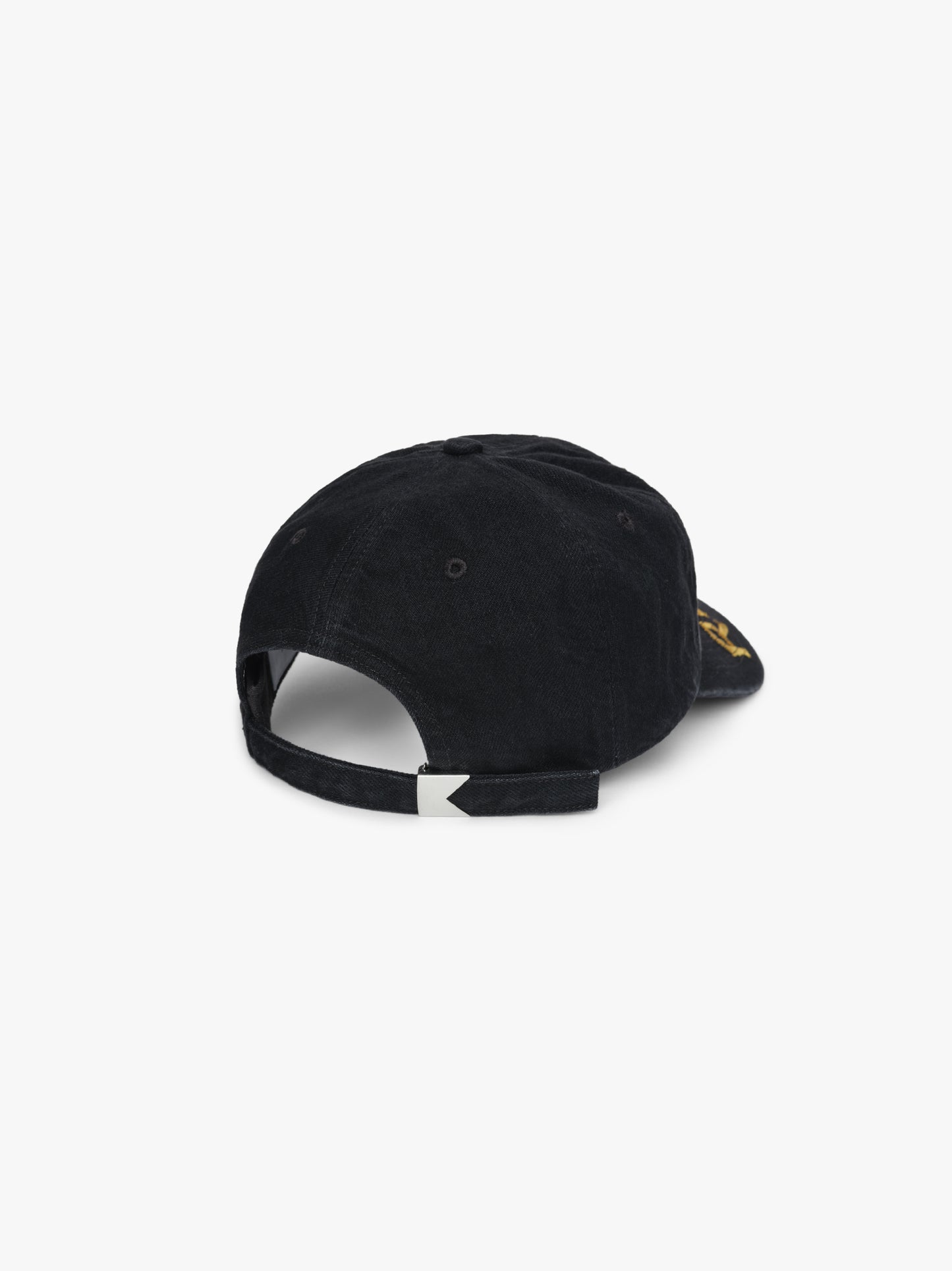 RHUDE CROSS DENIM 6-PANEL HAT