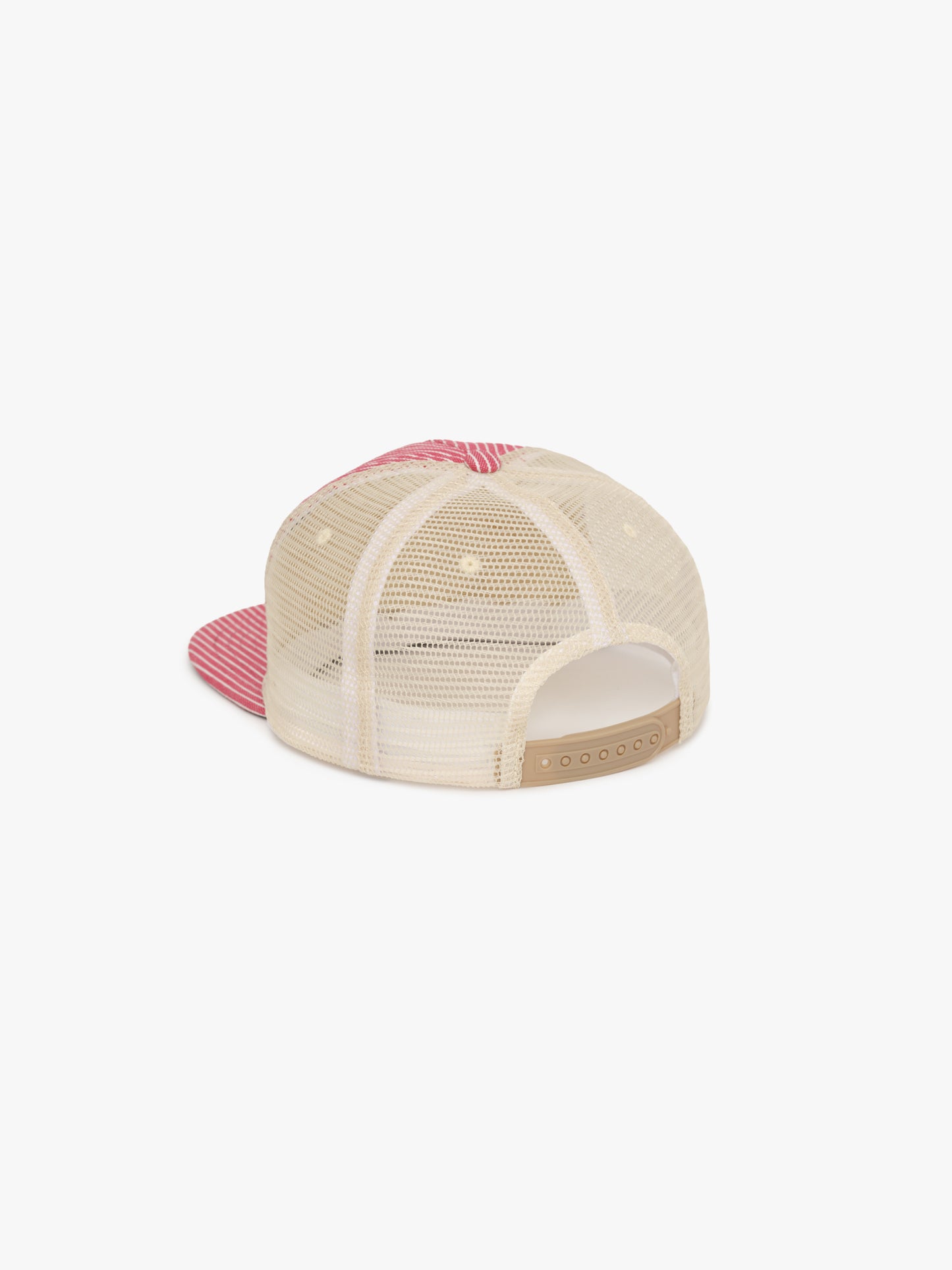 RED STRIPED TOBACCO TRUCKER HAT