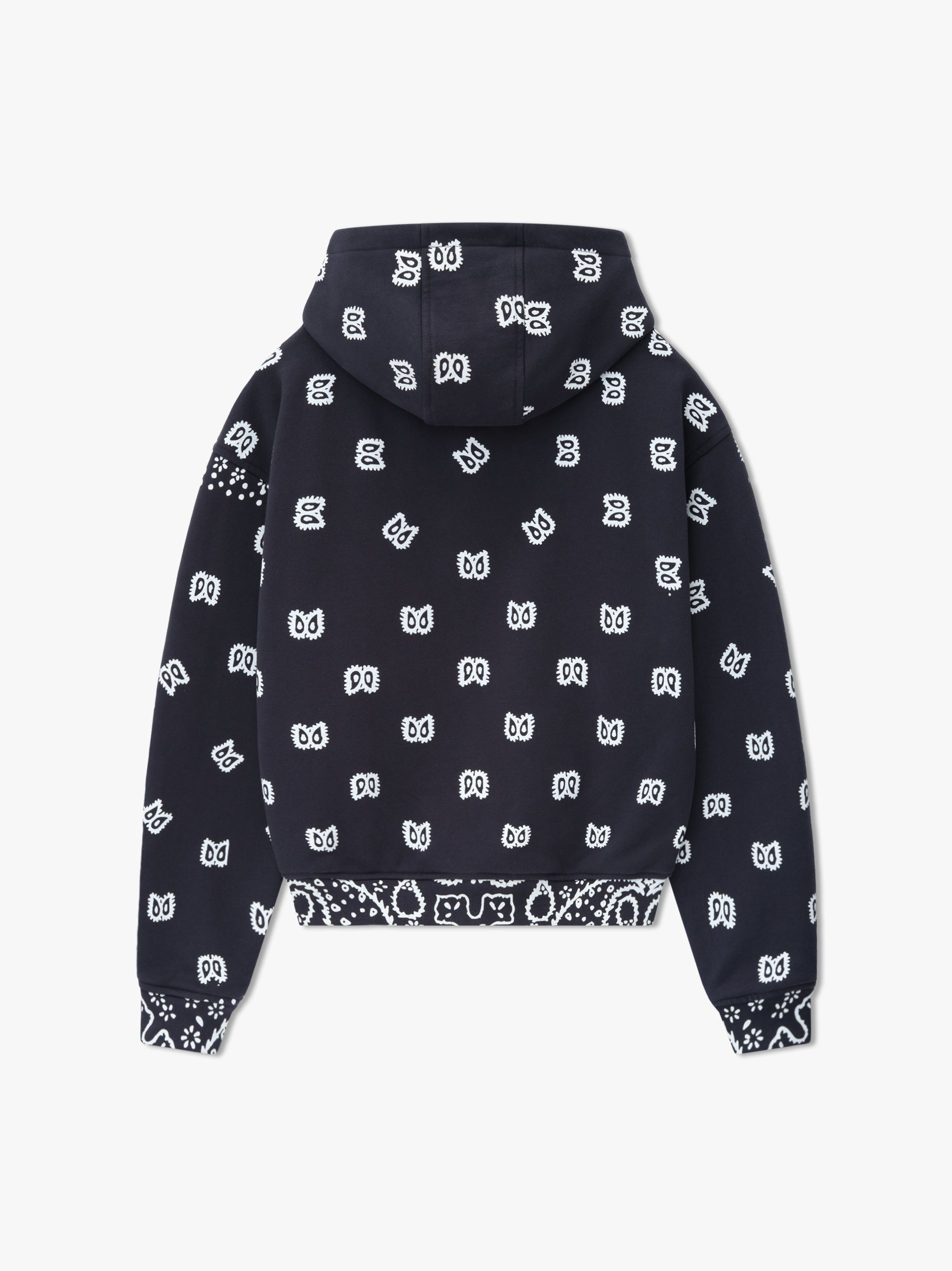 BANDANA PRINT HOODIE