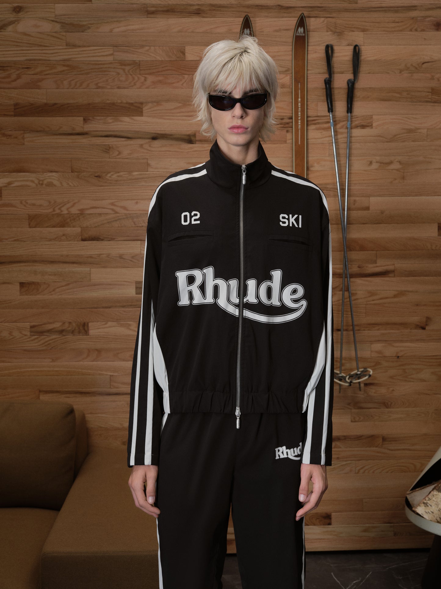 RHUDE SKI TRACK JACKET