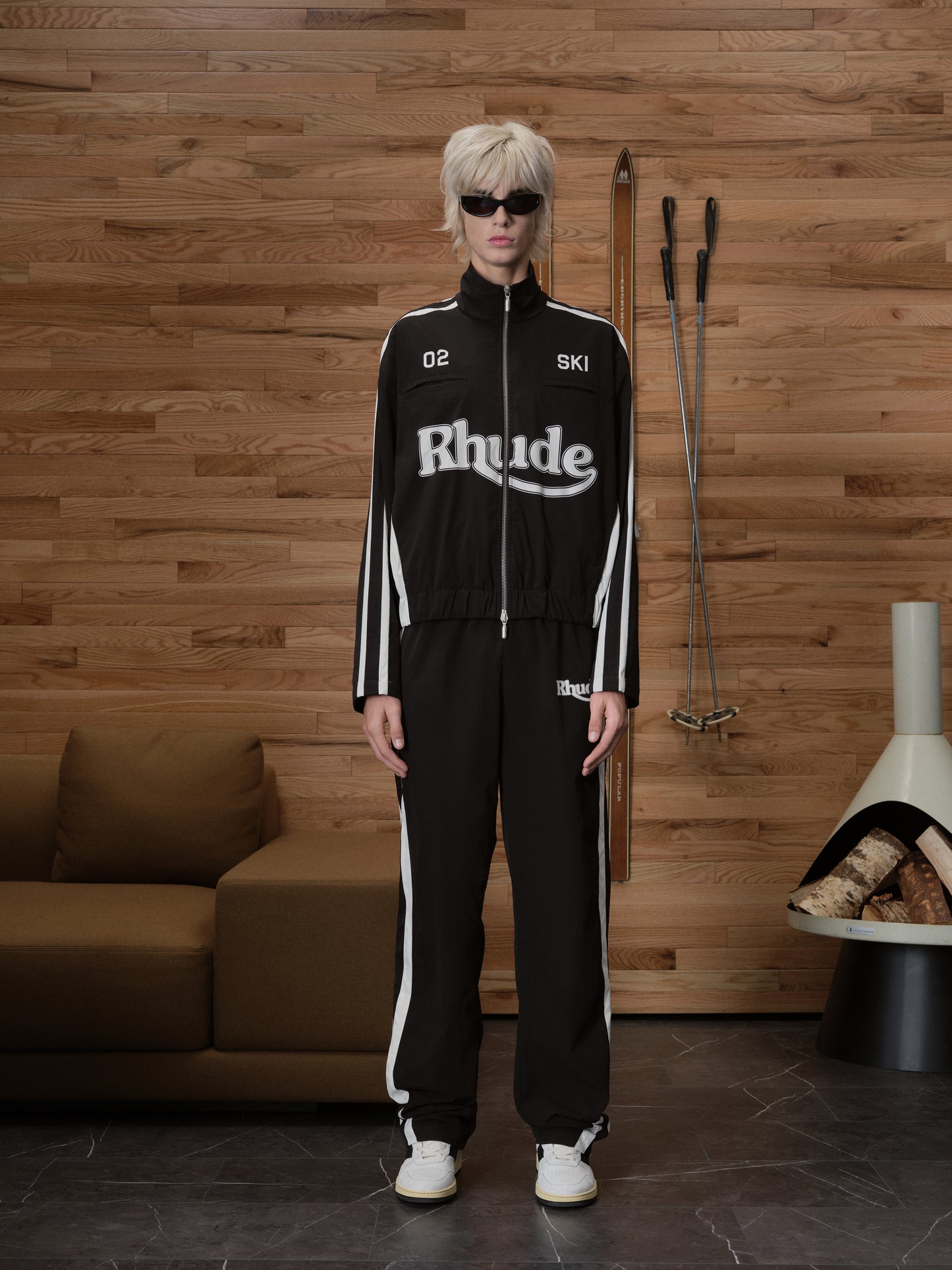 RHUDE SKI TRACK JACKET