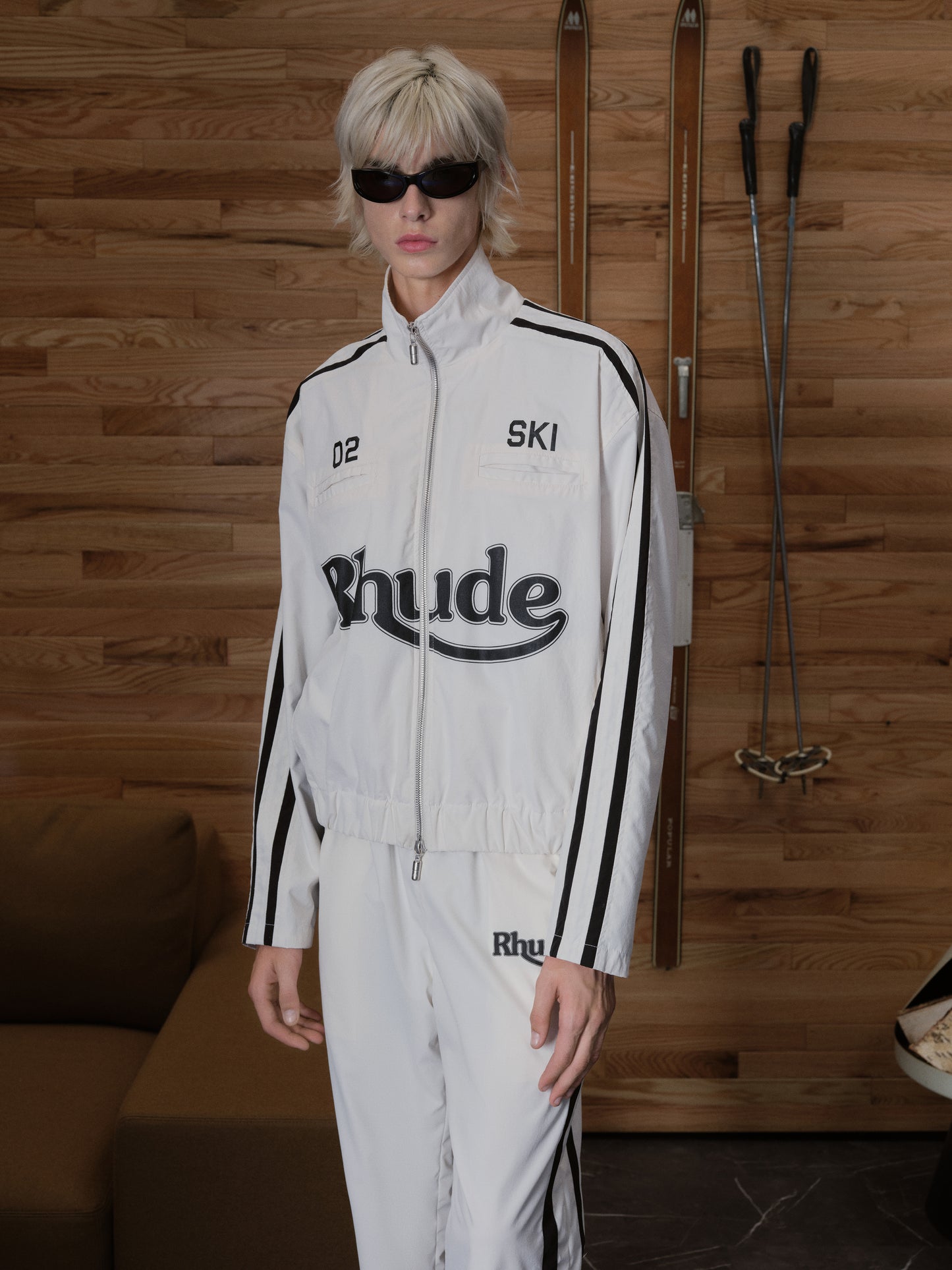 RHUDE SKI TRACK JACKET