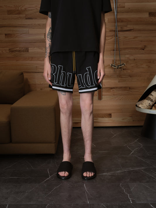 RHUDE BASKETBALL SWIM TRUNKS