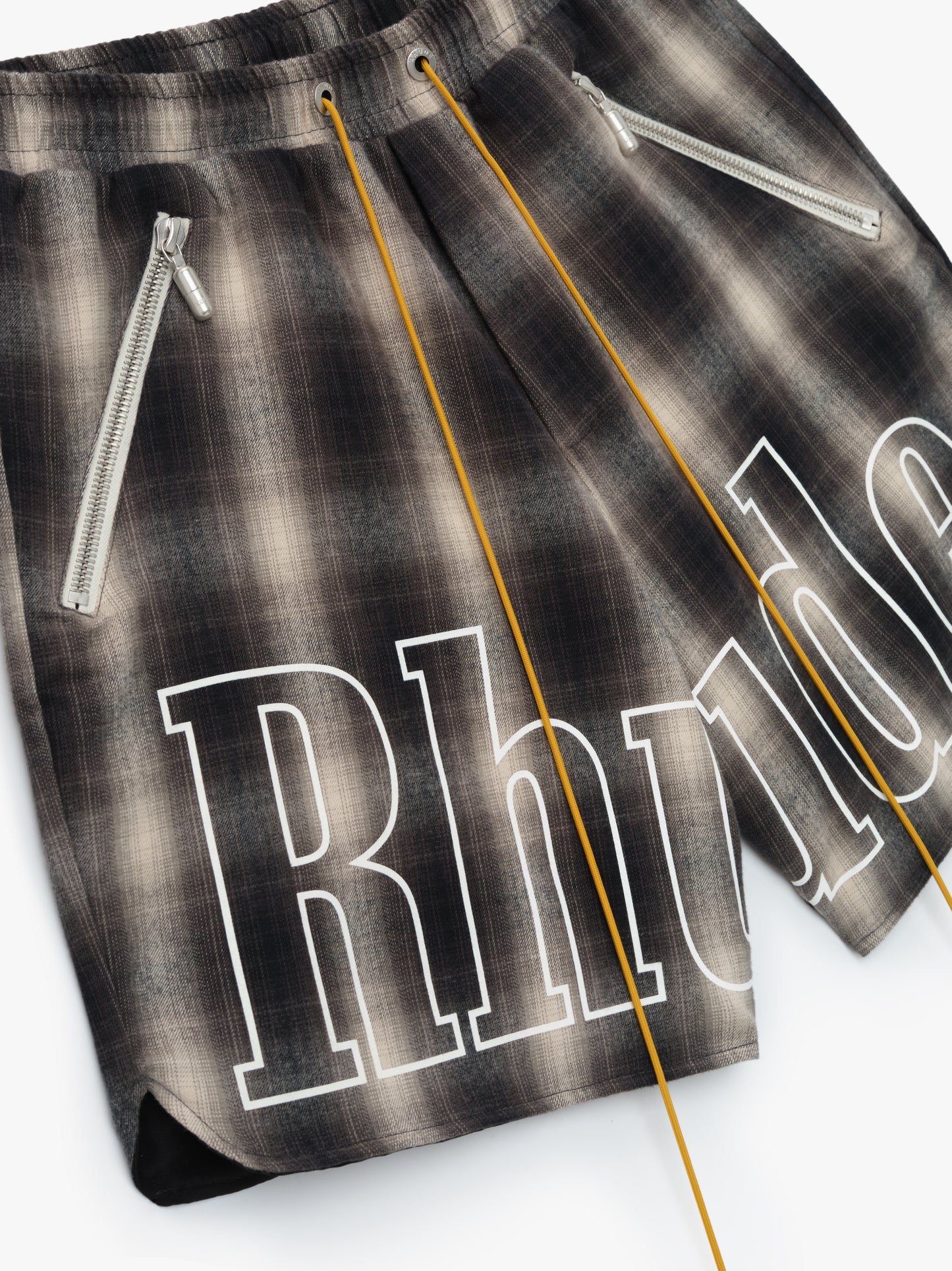 PLAID LOGO SHORT