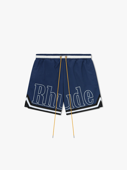 RHUDE BASKETBALL SWIM TRUNKS