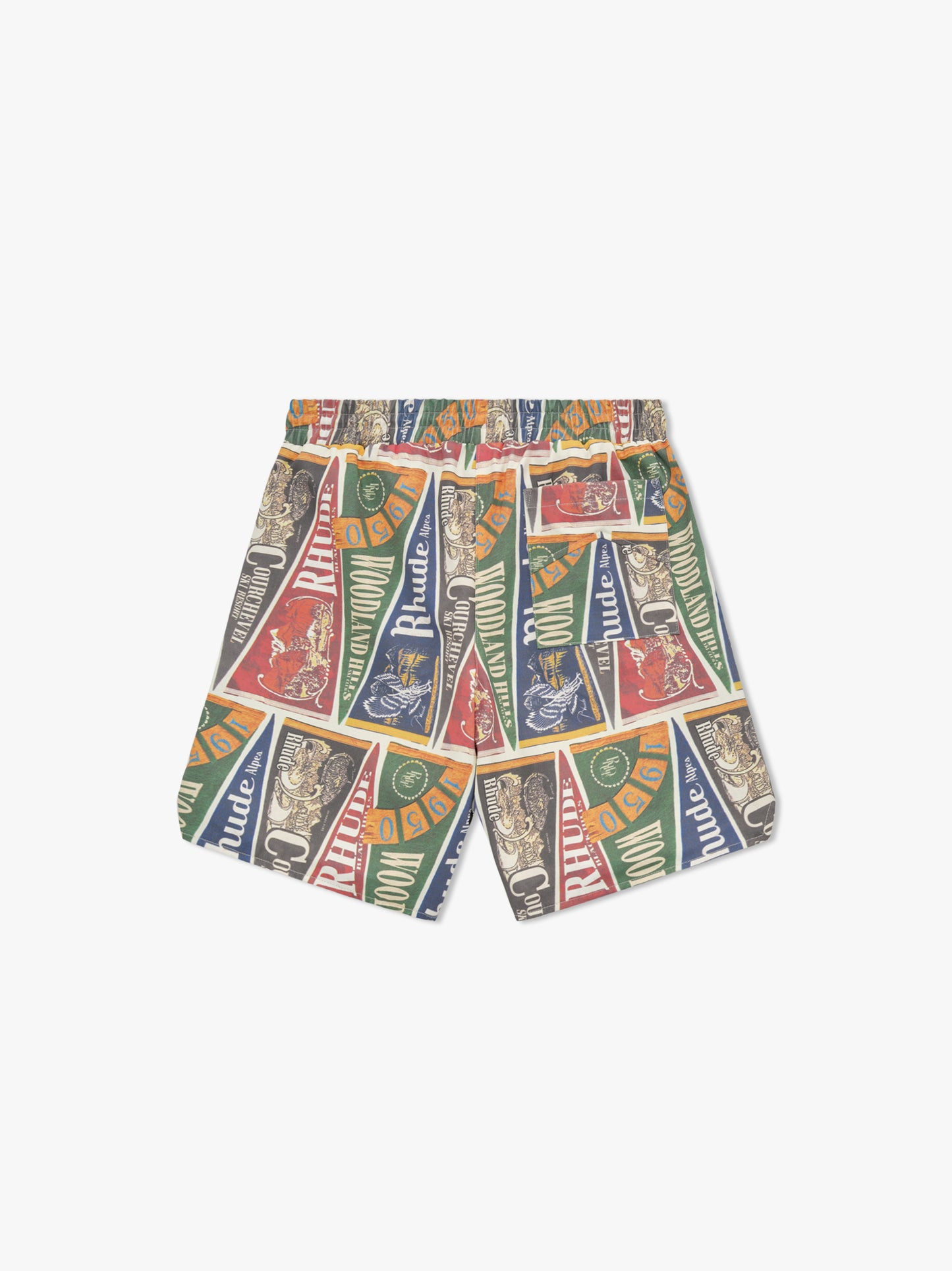 COLLEGIATE FLAG TWILL SHORT