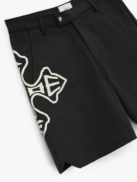 CROSS LOGO TWILL SHORT