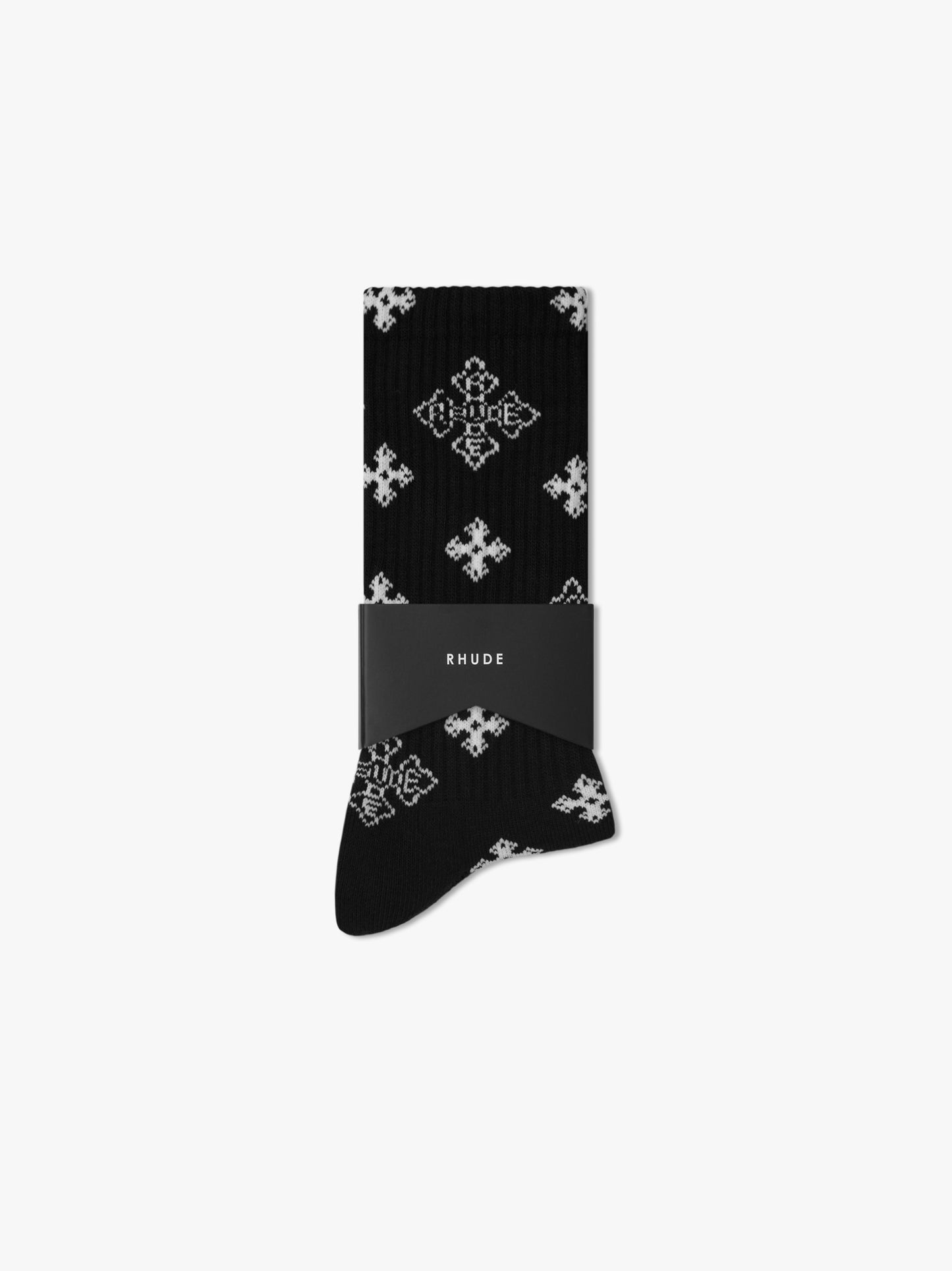 CROSS PAISLEY JACQUARD SOCK