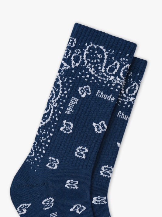 BANDANA JACQUARD SOCK