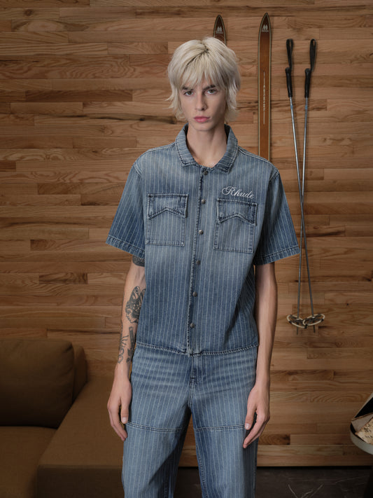 WABASH DENIM SNAP SHIRT