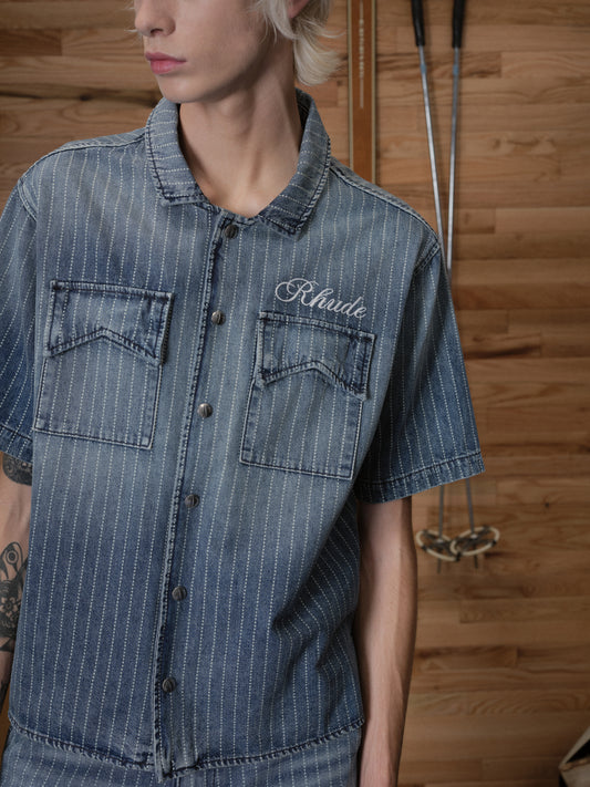 WABASH DENIM SNAP SHIRT