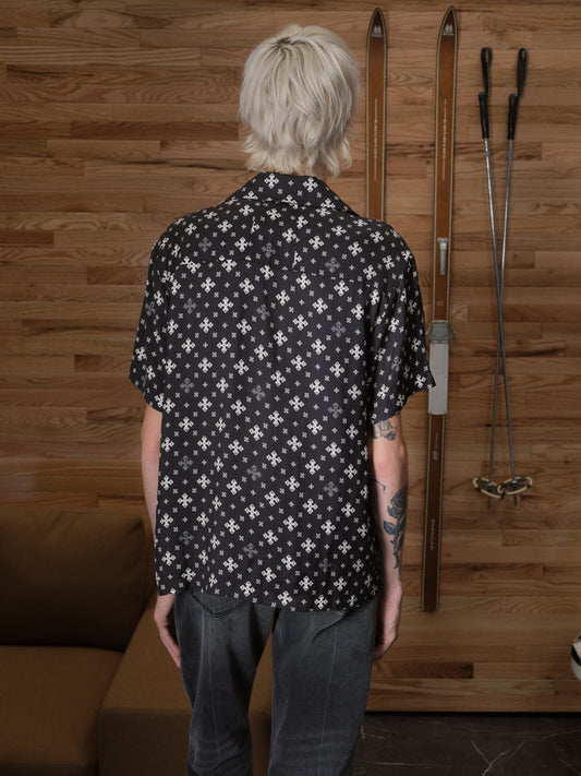 CROSS BANDANA RAYON SHIRT