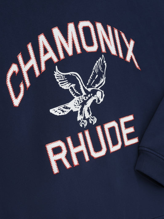 CHAMONIX CREWNECK NAVY