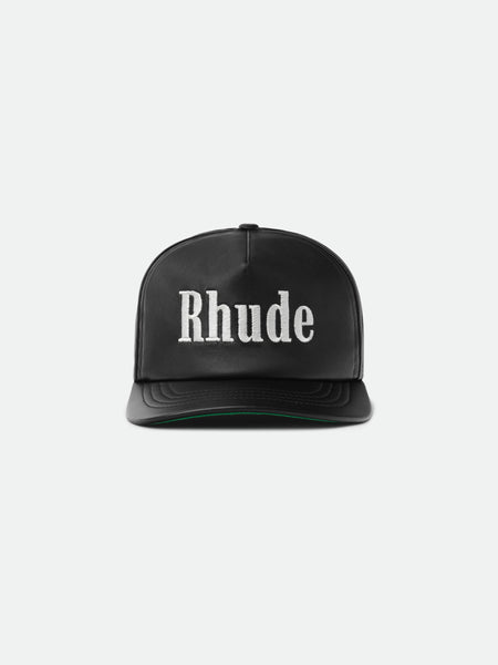 Rhude Black Woven Hat Rhude Cresta Cigar Logo Hat | Saks Fifth Avenue main image 3